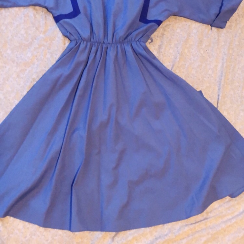 Vintage blue dress